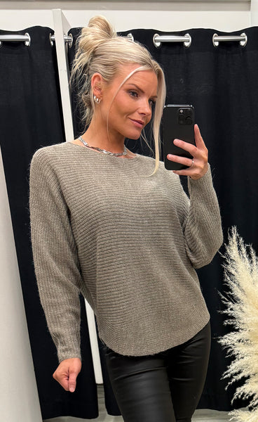 Eretta pullover 3 - walnut melange