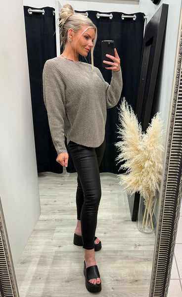 Eretta pullover 3 - walnut melange