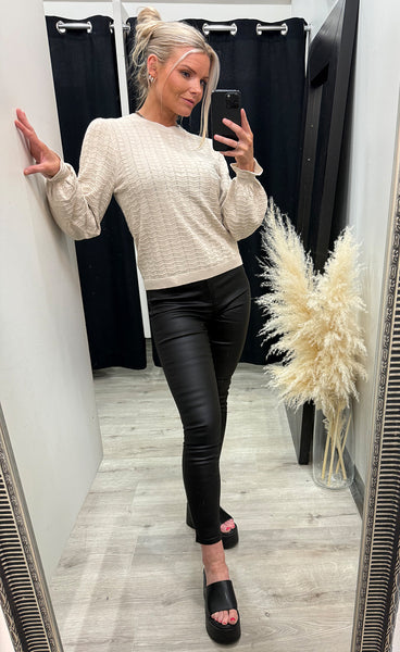 Sara pullover - birch melange