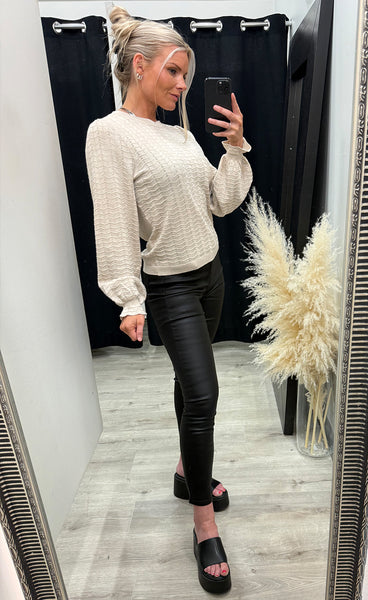 Sara pullover - birch melange