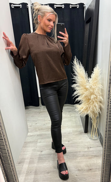 Isashi blouse - french roast