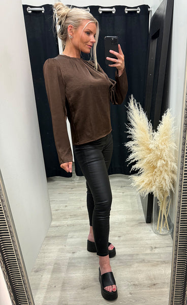 Isashi blouse - french roast