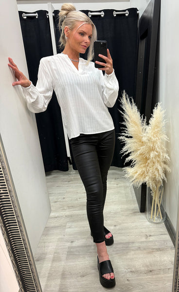 Paulana blouse 1 - blanc de blanc