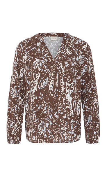 Flowa blouse 1 - stencil raindrumb