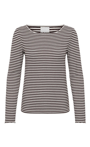 Cella longsleeve - chocolate/cloud