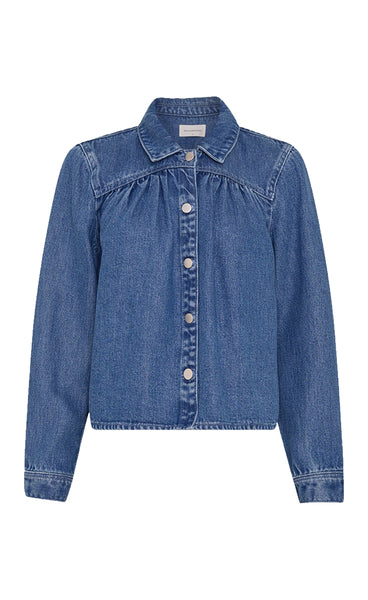 MSCH Ago rue shirt - mid blue wash