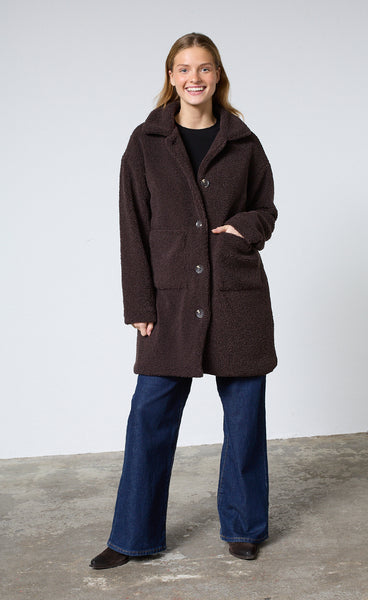 Dofi pocket jacket - brown
