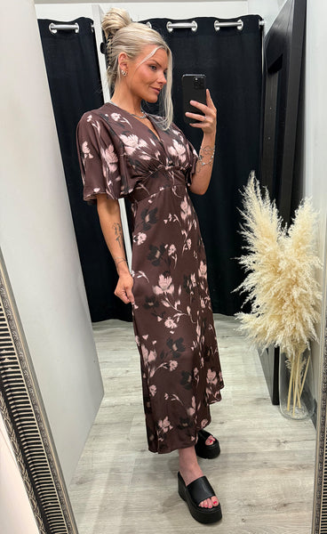 Gisela dress 28 - berry flower