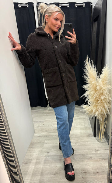 Dofi pocket jacket - brown