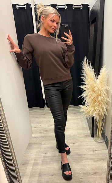 MSCH Ima sweatshirt - hot fudge