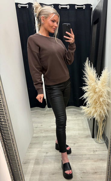 MSCH Ima sweatshirt - hot fudge
