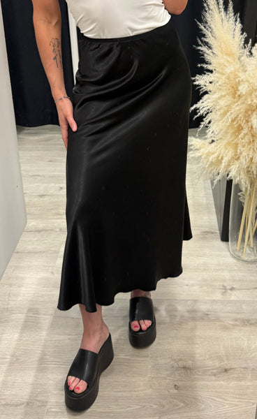 MSCH Nicolette ullas skirt - black