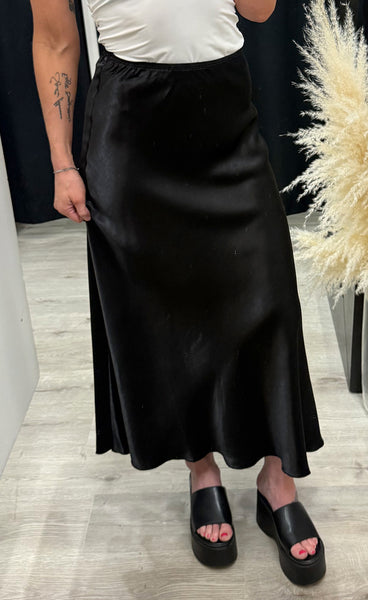 MSCH Nicolette ullas skirt - black