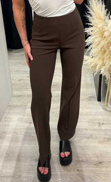 RDF Comfy Olana wide pants - chocolate