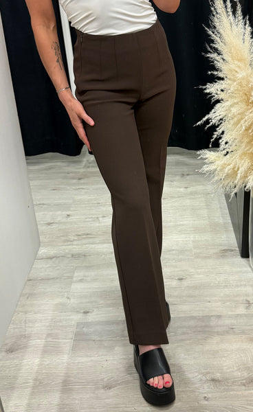 RDF Comfy Olana wide pants - chocolate