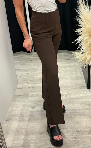 RDF Comfy Olana wide pants - chocolate