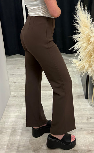 RDF Comfy Olana wide pants - chocolate