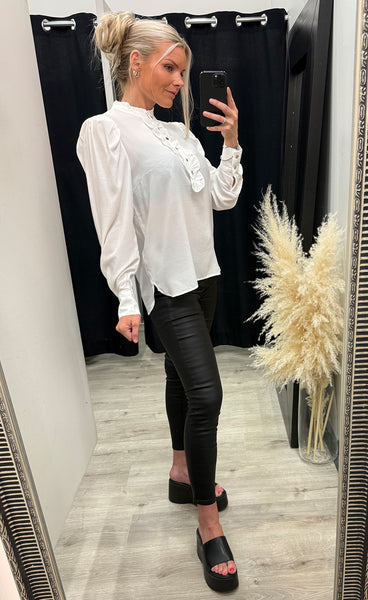 FREEQUENT April shirt - offwhite