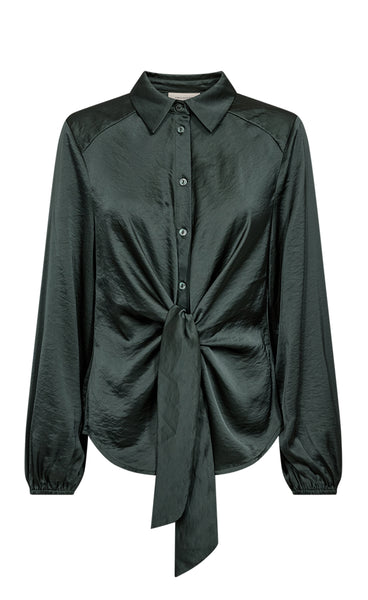 FREEQUENT Dove blouse - deep forest