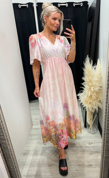Nulove SS dress - mangano calcite
