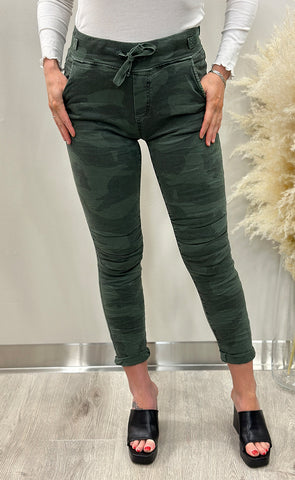 Melly camobuxur - green