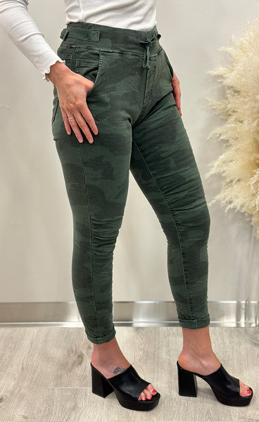 Melly camobuxur - green