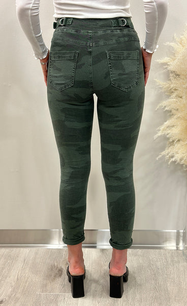 Melly camobuxur - green