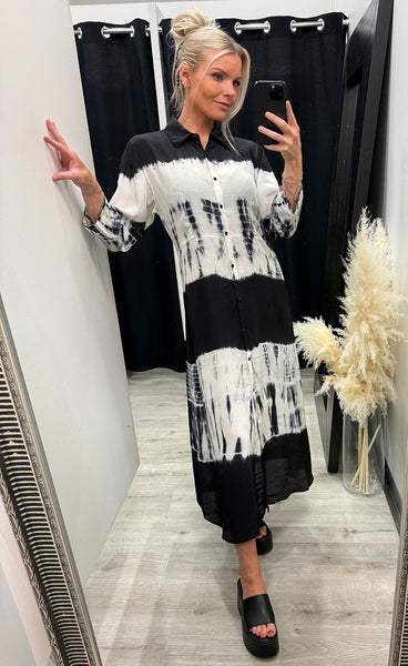 Dana dress - black mix