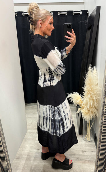 Dana dress - black mix