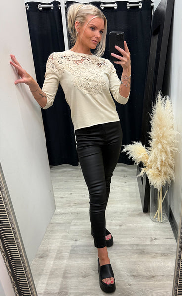 Dac blouse knit - bone