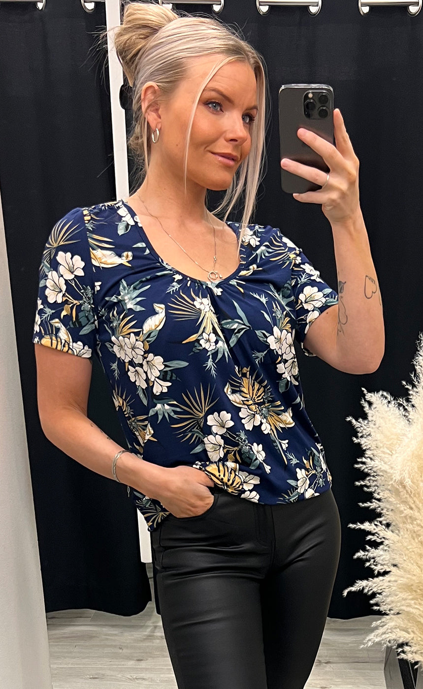 Silva tee - navy mix