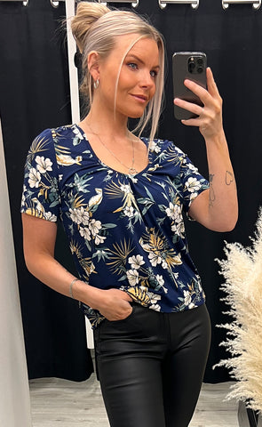 Silva tee - navy mix