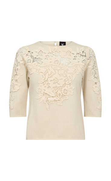 Dac blouse knit - bone
