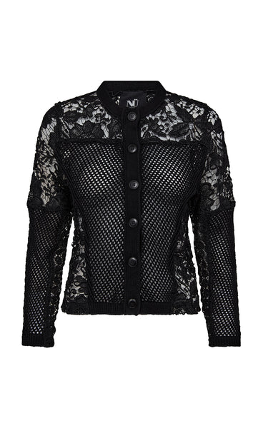 Dac jacket knit - black