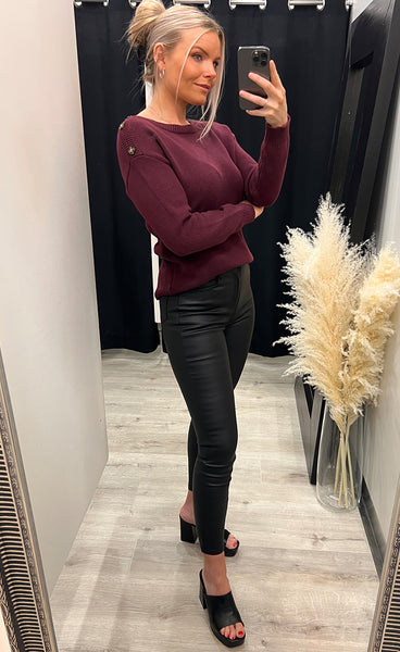 Susann pullover - plum