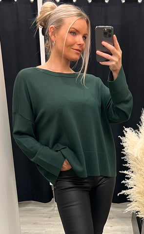 Alma pullover 1 - green