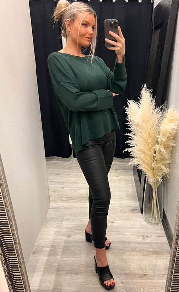 Alma pullover 1 - green