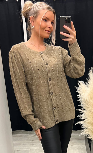 Eretta cardigan 1 - tan