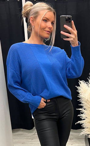 Felecity pullover 3 - royal blue