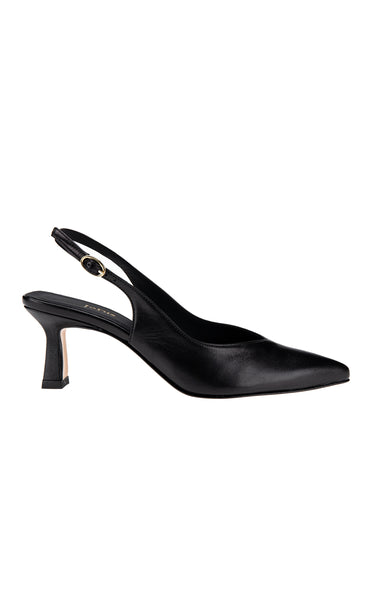 JoDis Siena hælaskór - black leather