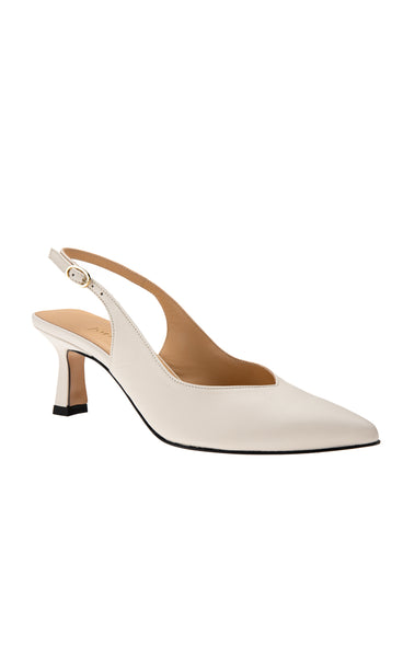 JoDis Siena hælaskór - ivory leather