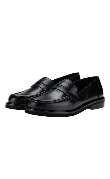 JoDis Tirana mokkasínur - black leather