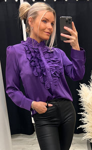 Chanel blouse - purple