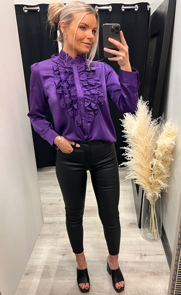 Chanel blouse - purple