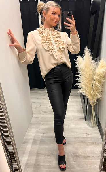 Chanel blouse - champagne