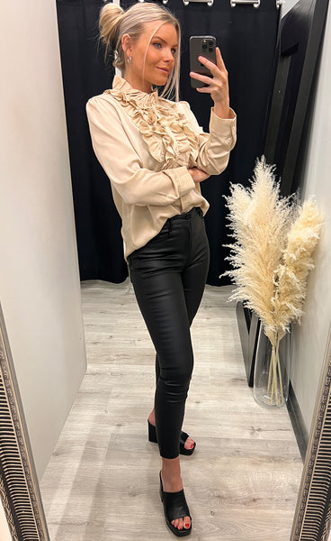 Chanel blouse - champagne