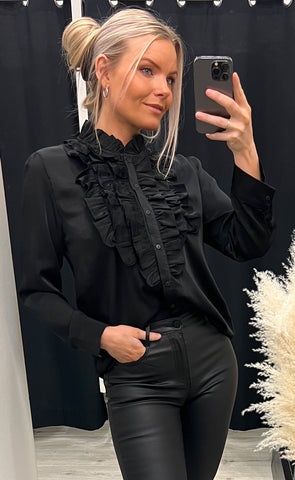 Chanel blouse - black