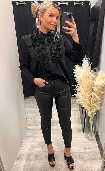 Chanel blouse - black