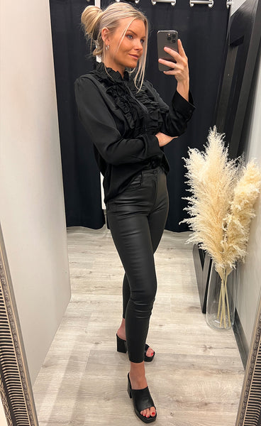 Chanel blouse - black