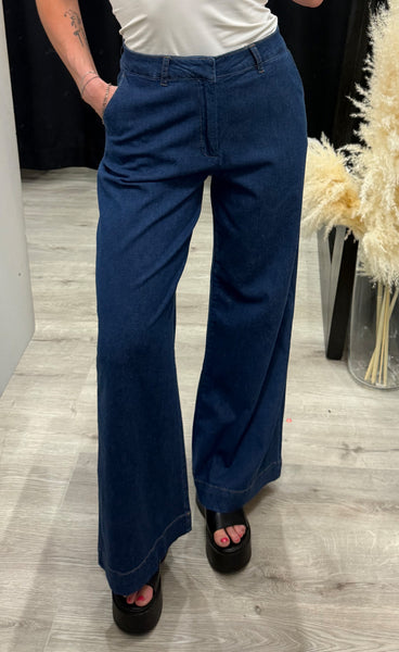 Bobbie pants - medium blue denim